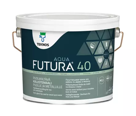 FUTURA AQUA 40 PM3 2,7L - Kalustemaalit - 6414621020240 - 1
