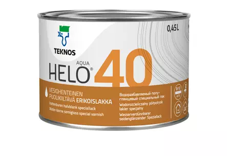 HELO AQUA 40 0,45L - Lakat, vahat ja öljyt - 6414621037880 - 1