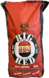 GRILLIHIILET BIG RED QUE10 KG PUNAINEN - Grillit ja tarvikkeet - 6420614080030 - 1