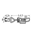 PIIPPO LUUKKUSALPA LUKITTAVA A4 85x95MM - Piippo-helat - 6408586852190 - 2