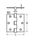 PIIPPO SARANA JÄREÄ A2 75x75MM - Piippo-helat - 6408586852350 - 2