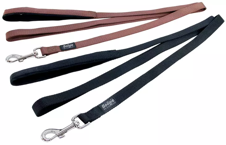 BOOGIE NYLONTALUTIN 20MM X 180CM MUSTA - Koiran ruuat ja tarvikkeet - 6430031882070 - 1