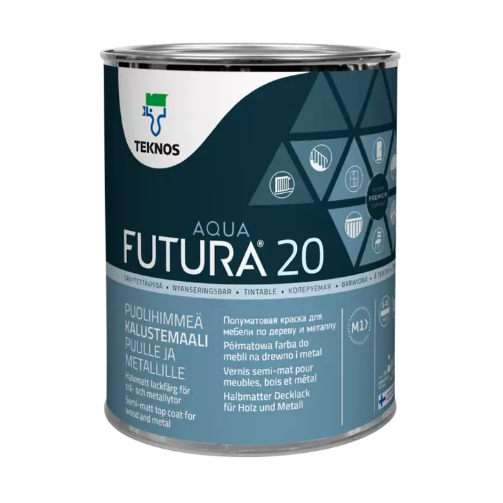FUTURA AQUA 20 PM1 0,9L - Kalustemaalit - 6414621019220 - 1