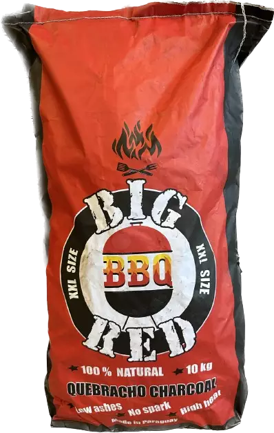 GRILLIHIILET BIG RED QUE10 KG PUNAINEN - Grillit ja tarvikkeet - 6420614080030 - 1