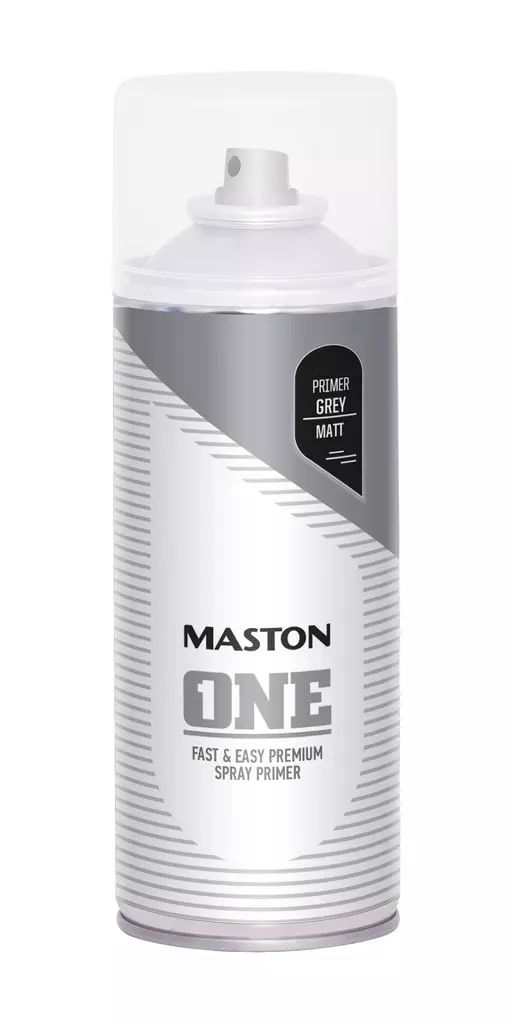 MASTON SPRAYMAALI ONE POHJAMAALI HARMAA - Spraymaalit - 6412490023140 - 1