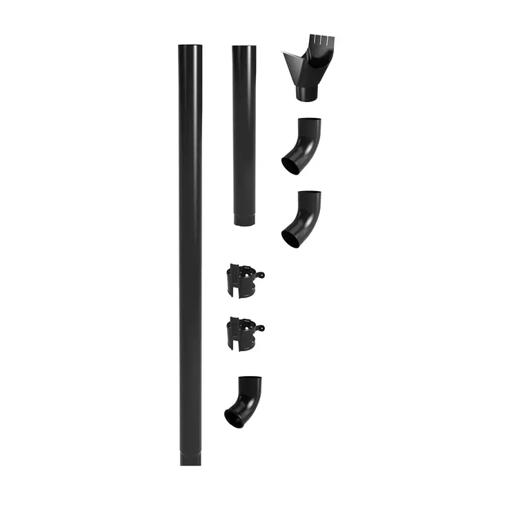 RUUKKI ALASTULOPAKETTI RR33 1KPL 100MM - Vesikourut ja syöksyt - A33900 - 1