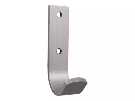 VAATEKOUKKU 591/60 HARMAA 4kpl - Naulakot ja koukut - 6414671070721 - 1