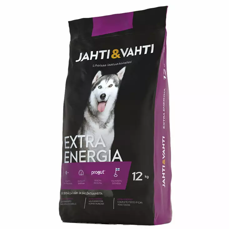 JAHTI&VAHTI EXTRA ENERGIA 12KG - Koiran ruuat ja tarvikkeet - 417679047771 - 1