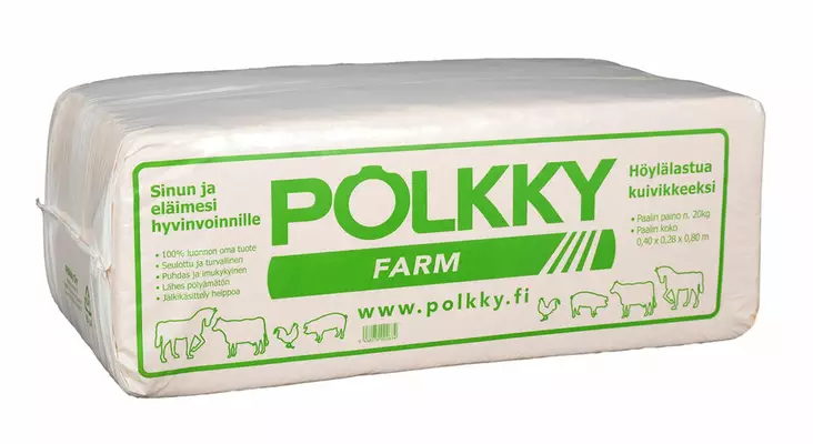 KUIVIKEKUTTERI 20KG PÖLKKY - Kuivikepurut - 1000071 - 1