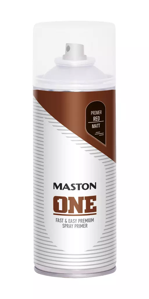 MASTON SPRAYMAALI ONE POHJAMAALI PUNARUS - Spraymaalit - 6412490033781 - 1