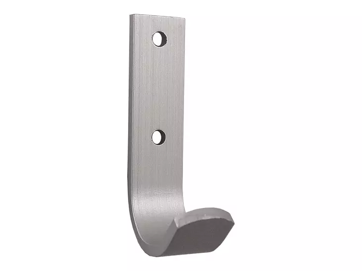 VAATEKOUKKU 591/60 HARMAA 4kpl - Naulakot ja koukut - 6414671070721 - 1