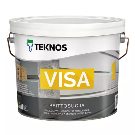 VISA PEITTOSUOJA 2,7L PM3 - Peittävät puunsuojat - 6414621127192 - 1