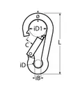 PIIPPO KARBIINIHAKA A4 4x40MM - Piippo-helat - 6408586851032 - 2