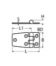 PIIPPO SARANA A2 68x38MM - Piippo-helat - 6408586852312 - 2