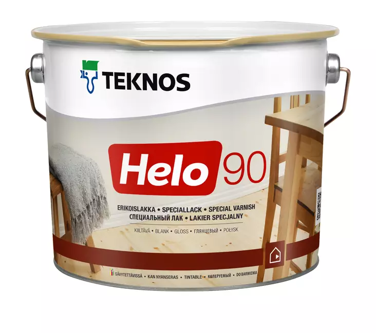 HELO 90 2,7L KIILTÄVÄ ERIKOISLAKKA - Lakat, vahat ja öljyt - 6414621031932 - 1