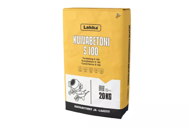 KUIVABETONI S100 20KG 48SK/LAVA - Kuivabetonit - 502852412 - 1