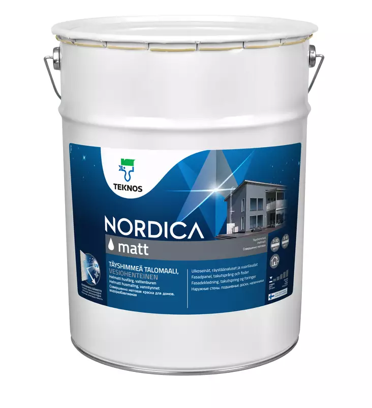 NORDICA MATT PM1 18L VALKOINEN - Talomaalit - 6414621112532 - 1