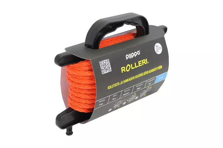 PIIPPO ROLLERI 5MM 20M - Narut ja köydet - 6408586580062 - 1