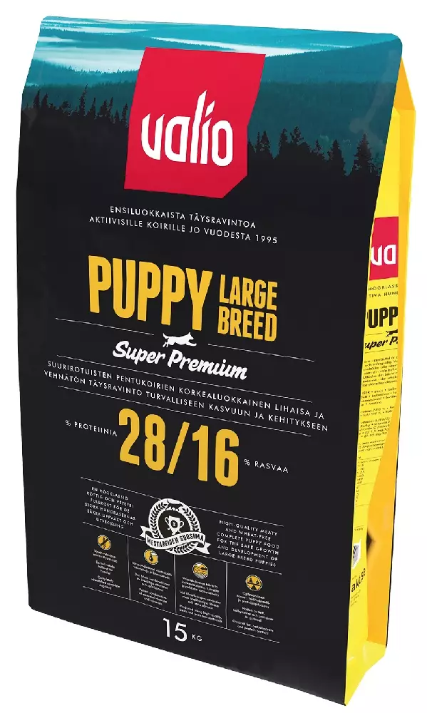 VALIO PUPPY PRESSED FOOD 15 KG - Koiran ruuat ja tarvikkeet - 6438347000072 - 1