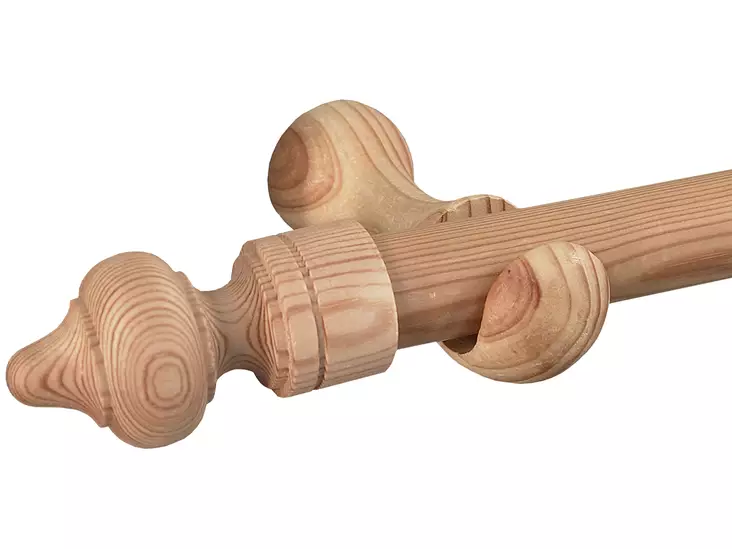 VERHOTANKO ISOÄIDIN 28MM 200 CM PV - Verhokiskot ja tarvikkeet - 6417012142002 - 1
