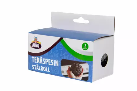 AINO TERÄSPESIN 2KPL - Siivousvälineet - 6416096191883 - 1