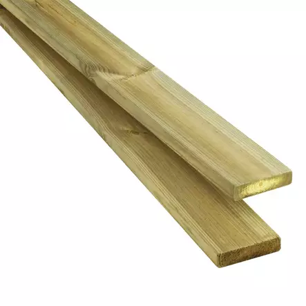 KESTOPUU 21X95 VIHREÄ SHP HÖYL - Kestopuu - 6438313638773 - 1