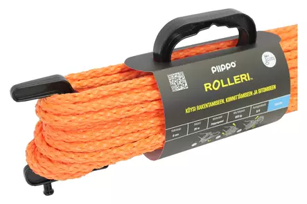 PIIPPO ROLLERI 8MM 20M - Narut ja köydet - 6408586580123 - 6