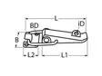 PIIPPO LUUKKUSALPA LUKITTAVA A2 90MM - Piippo-helat - 6408586852183 - 2