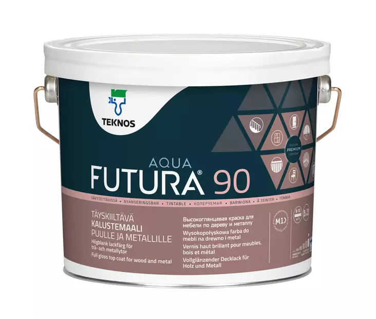 FUTURA AQUA 90 PM1 2,7L - Kalustemaalit - 6414621174103 - 1