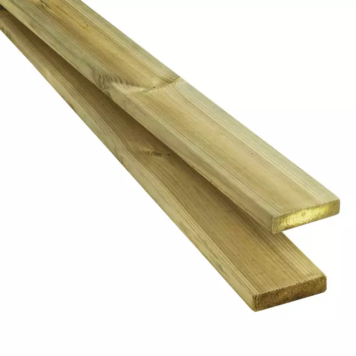 KESTOPUU 21 X 95 VIHREÄ - Kestopuu - 6438313638773 - 1