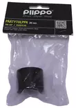PIIPPO PÄÄTYTULPPA 36MM MUSTA - Kaideköydet ja kannakkeet - 6408586890864 - 3