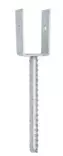 PILARIKENKÄ 48X40X100X4MM Ø16X200MM - Palkkikengät, pilarikengät - 4099618317934 - 2