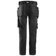 TYÖHOUSUT STRETCH SNICKERS MUSTA 60 - Snickers työhousut - 7332515267054 - 2