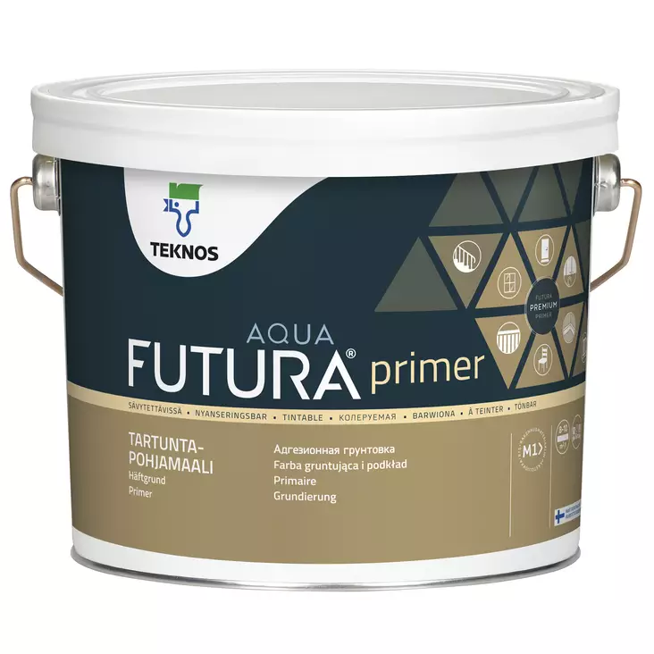 FUTURA AQUA PRIMER 2,7L PM1 - Kalustemaalit - 6414621044444 - 1