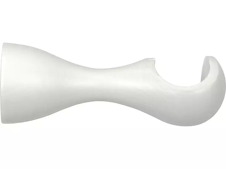ISOÄIDINT.KANN.PUU/VALK 28MM - Verhokiskot ja tarvikkeet - 6417012001354 - 1