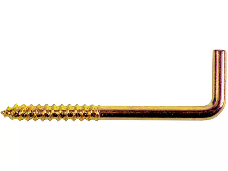 KULMAKOUKKU 510 MESSINKI 25MM - Silmuruuit ja koukut - 6414672010344 - 1
