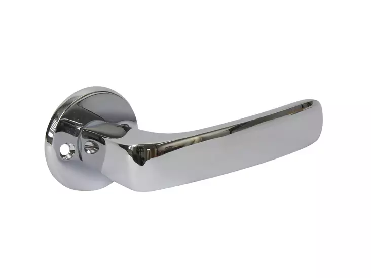 UO-PAINIKE EURO MS/KROM - Ulko-oven painikkeet - 6414675011294 - 1