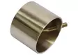 PIIPPO PÄÄTYTULPPA 36MM MESSINKI - Kaideköydet ja kannakkeet - 6408586890475 - 3