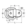PIIPPO SIDONTALENKKI RENGAS8MM LEVY60x32 - Piippo-helat - 6408586852145 - 2