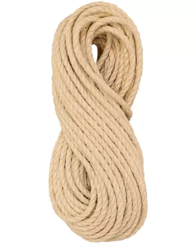 KIERRETTY SISAL 6MM 20M - Narut ja köydet - 6408586501265 - 1