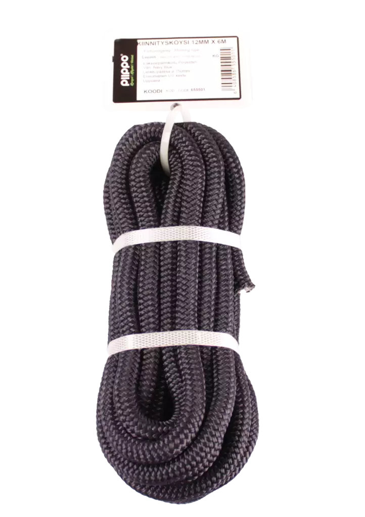 KIINNITYSKÖYSI LENKILLÄ 12MM X 6M - Narut ja köydet - 6408586555015 - 1
