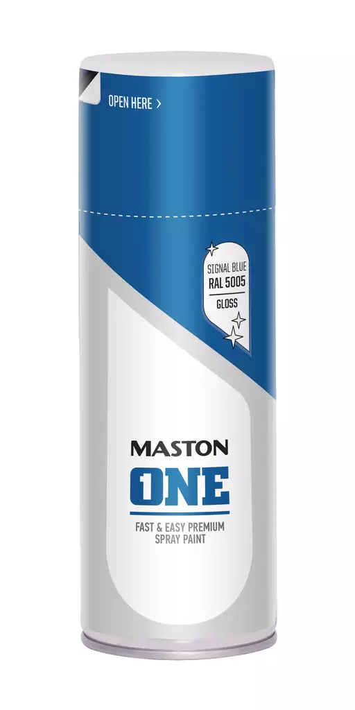 MASTON SPRAYMAALI ONE SININEN RAL5005 - Spraymaalit - 6412490028565 - 1