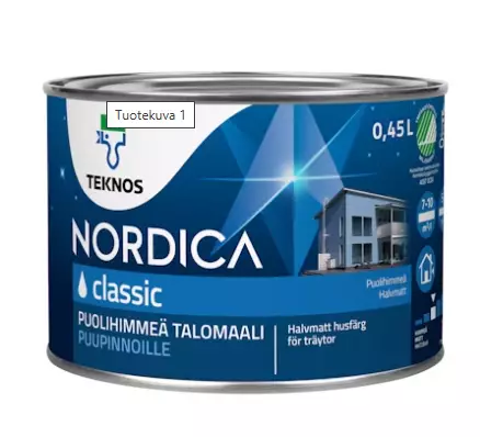 NORDICA CLASSIC PM1 0,45L TALOMAALI - Talomaalit - 6414621202165 - 1