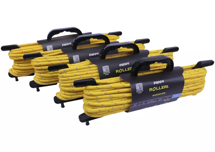 PIIPPO ROLLERI 8MM 20M HEIJASTAVA - Narut ja köydet - 6408586580345 - 1