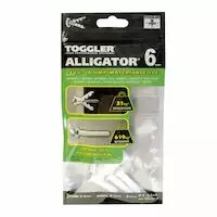 TULPPA ALLIGATOR 6MM 8KPL - Muovitulpat - 6416781001305 - 1
