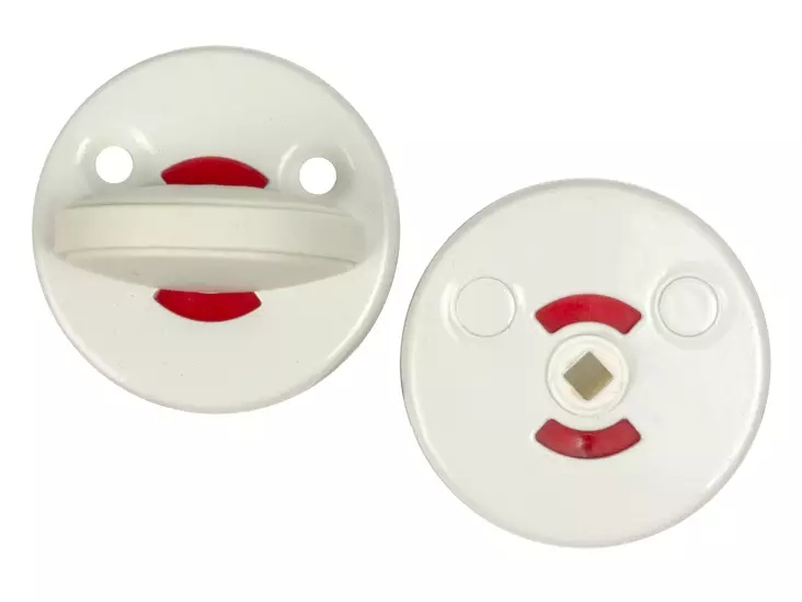 WC-VÄÄNTÖNUPPI 112 ST/VALKOINEN - Wc-vääntönupit - 6414671061545 - 1