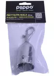 PIIPPO PÄÄTYTULPPA HAALLA 36MM KROMATTU - Kaideköydet ja kannakkeet - 6408586890536 - 3