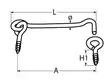 PIIPPO PORTTISALPA RUUVEILLA A4 3,9x80MM - Piippo-helat - 6408586852206 - 2