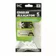 TULPPA ALLIGATOR 5MM 10 KPL - Muovitulpat - 6416781001206 - 1