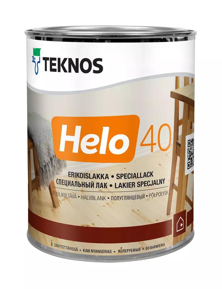 HELO 40 0,9L - Lakat, vahat ja öljyt - 6414621031826 - 1